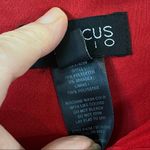 Enfocus Studio EN FOCUS STUDIO Red Texture Mini Dress Size 12 Photo 4