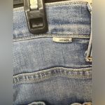 Mother Denim The Seamed Swooner Hover Blowing Kisses Blue Skinny Jeans Size 27 Photo 11