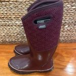 Women's BOGS Classic Tall Boots sz 6 Insulated Waterproof Winter Boots Red Photo 5