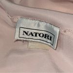 Natori Vintage Women’s Size S M Pale Pink Blue Lace Front Spaghetti Strap Gown Photo 7