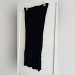 Toteme NWOT black ribbed Murano knit slip midi skirt size medium Orig. $290 Photo 4