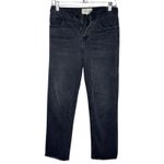 Current/Elliott Current Elliott‎ Jeans Womens 2 26"  Edgebrook Black Original Straight Neutral Photo 1