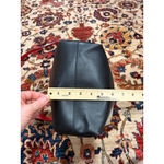 Rag and Bone Field Suede Leather Tote Bag Gray Black Red Strap Large Carryall Photo 3