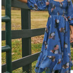 Free People  Morning Glory Long Sleeve Maxi Dress Photo 8