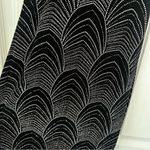 Speechless Glitter-Embellished Bodycon Black and Silver Mini Dress 7 Photo 8