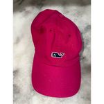 Vineyard Vines  Neon Hot Pink Baseball Hat Whale Logo Adjustable Strap Photo 1