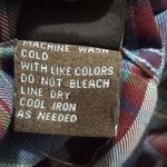 J. McLaughlin  M Cotton Plaid Button Down Long Sleeved Shirt Top in Blue Photo 8