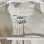 Cache Jacket Womens Size M Button Up Y2K White Fitted 2000s VTG Beaded Lace Size M Photo 4
