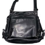 Fossil  Black Leather Crossbody Wallet Bag Purse Photo 3