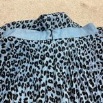 Gracia  Pleated Animal Print Skirt Size Small Photo 4