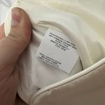 Jessica McClintock  Size 4 Strapless Y2K Prom Dress Colorblock Formal Beige White Photo 4