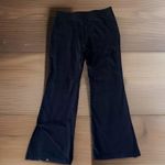 Maeve  By Anthropologie Black Size Medium Flare Leg Side Slit Comfort Pants Photo 1