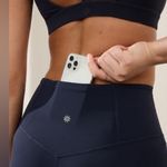 Athleta  Womens Navy Blue Elation Flare Leggings Size Med Photo 5