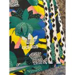 Adidas  x HER Floral Print Shorts XS Blue Green Pink Athletic Photo 5