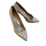 Banana Republic Heels sz 6 Cheetah Pointed Toe Pumps Corporate Chic Comfort Shoe Photo 3