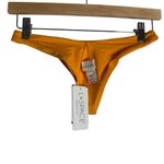 l*space L* Mango Cabana Bitsy Cheeky High Leg Mango Orange Bikini Bottoms Size XS Photo 7