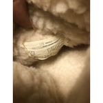 70's SNOWLAND Women's Beige Suede Leather TALL Boots Faux Fur Wedge Heel Sz 7 Photo 4