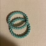 Coach Twisted Teal bracelet & ring set Photo 2