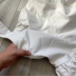 Helsa Halter Dress faille drop waist mini womens White large party bachelorette Photo 5