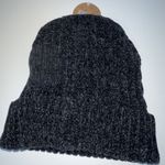 britt's knit's  Beyond Soft Chenille Hat Womens One Size Black Beanie NEW Photo 3