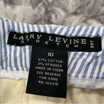 Larry Levine Light Yellow Crop Capri Pants 10 Photo 3