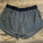 Under Armour  Womens Heat Gear Grey Athletic Running Shorts Size Medium Photo 0
