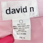 David‎ N Hanky Linen Crop Capri Pants Pink 10 Pink Photo 5