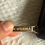 Cuyana Pebbled Leather Long Zip Continental Wallet Black/Red, VGUC, Has Monogram Photo 4