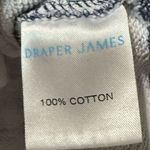 Draper James  Natalie Sweatshirt in Navy Gingham‎ Pullover Crewneck Sz Medium Photo 4
