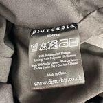 Disturbia Maggie Tie Front Apron Midi Dress in Black size 6 Floral Velour NWT Photo 11