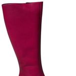 Donald Pliner Couture Pink Fuchsia Calf Leather Boot Full Side Zipper NWT $425 Size 7 Photo 6