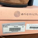 Eric Michael  women’s brown leather ankle boot new in box size 41 Photo 3