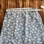 No Boundaries Women's Sexy Elastic Waist Open Side Hem Print Mini Skirt Size M Photo 3