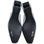 Easy Street Silver Satin Sayo Slingback Heels Women's Size 6N Dance Flex Outsole Photo 5