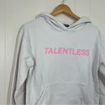 Talentless  White Logo Sweatshirt Photo 5