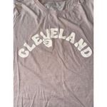 Cleveland Clothing Co Women's "Cleveland w/ peace sign" light pink‎ Tee Size M Pink Size M Photo 1