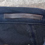 Rag and Bone  Womens The Grand Prix Motocross Leather Chevron Jeans Midnight Size 2 Photo 7