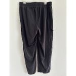 Torrid Pants Womens 0 Black Wide Leg Cropped Pockets Edgy Minimalist Career Photo 1