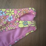 NWT CYN&LUCA Boutique Groovy Floral Medium Coverage Swim Bottoms Pink Size XL Photo 3