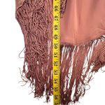 Cami NYC Womens Floral Silk Slip Dress Size M Fringe Gatsby Wedding Party Glam Photo 8