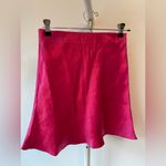 Babaton Aritzia Pink A-Line Mini satin slip Skirt Photo 1