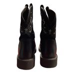 Justin Boots  Women's Black Cowboy Boots BRAND NEW W/BOX Photo 10