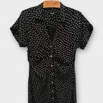 Madewell  Button-Front Midi Shirtdress in Floral Size 4 Photo 4