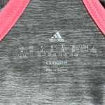 Adidas  Womens Size Medium Grey Gray Pink Athletic Tank‎ Top Sleeveless Workout Photo 1