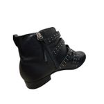 Rebecca Minkoff Maddox leather black buckle bootie size 9 Photo 5