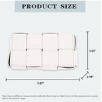 Zenana Outfitters New!White Vegan Leather Purse Crossbody Shoulder Sling Bag Belt Waist Fa… Photo 8