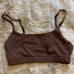 Everlane the Invisible Square-Neck Bralette Dark Tan XXS Photo 2