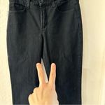 NYDJ NYJD Black Skinny Jeans Size 8 Sculpted Sleek Slimming Photo 2