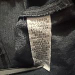 Joan Rivers  Dark Wash Denim Jacket Ruffle Trim Gold Button Classic Style Size 8 Photo 4