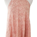Cloth & Stone  Pink Linen Lightweight Tank Top‎ Small Photo 0